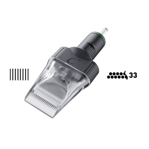 33 Magnum 0,40 mm - Cartucce Aghi Tattoo Cheyenne Safety - 10 pz