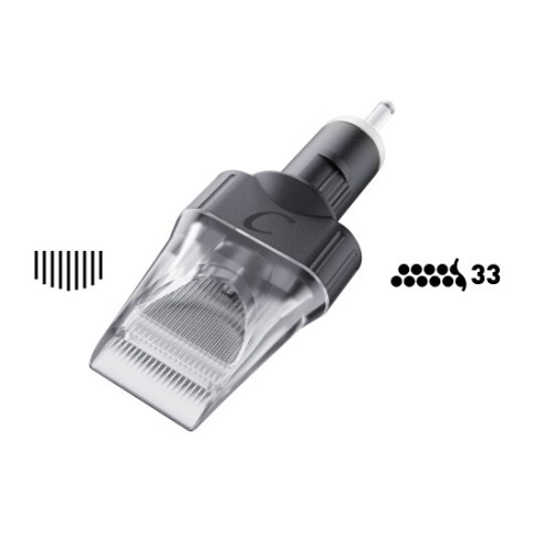 33 Soft Magnum 0,40 mm - Cartucce Aghi Tattoo Cheyenne Safety - 10 pz