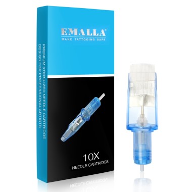 41 MG (Magnum) 0,30 mm Long Taper - Cartucce Aghi Tattoo Emalla Eliot Super Magnum - 10 pz
