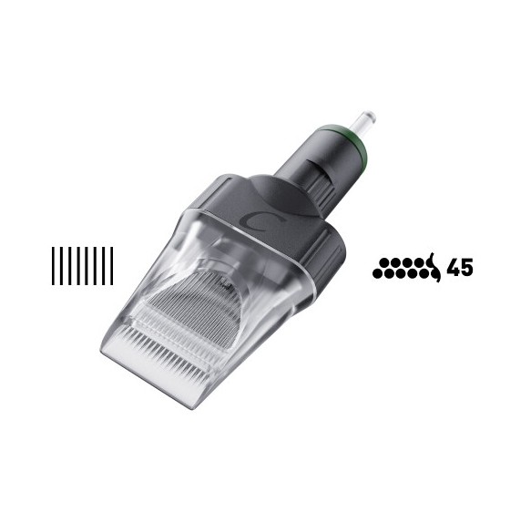 45 Magnum 0,30 mm - Cartucce Aghi Tattoo Cheyenne Safety - 10 pz