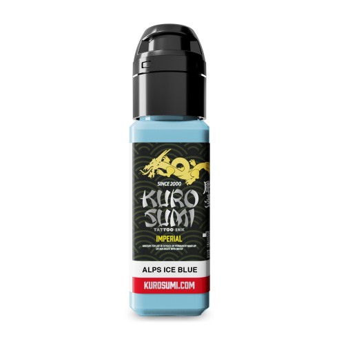 ALPS ICE BLUE - Kuro Sumi Imperial - 22ml - Colore Tattoo REACH