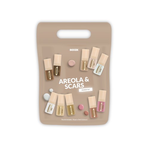 AREOLA & SCARS KIT - Biotek - 10x 5ml - Pigmenti PMU REACH