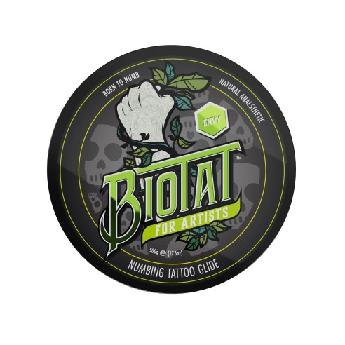 BIOTAT Natural Numbing Tattoo Glide - Envy - 100g