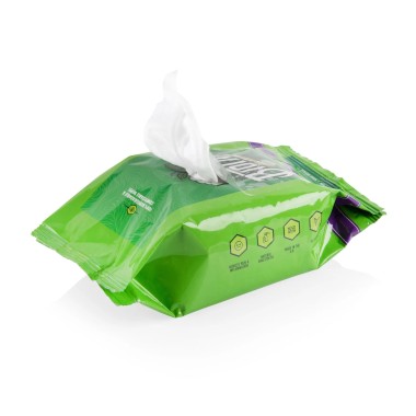 BIOTAT Numbing Green Soap Wipes - 40pz.