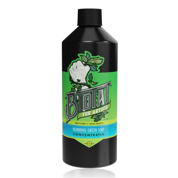 BIOTAT Numbing Tattoo Green Soap Concentrated - 500ml