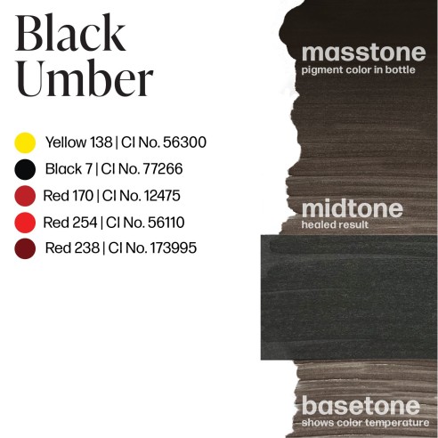 BLACK UMBER - Perma Blend Luxe - 15ml - Pigmento PMU REACH