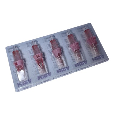 Blister 5pz - Cartucce Mira - Aghi PMU - Misura a Scelta
