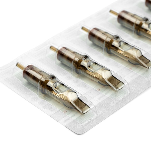 Blister 5 pz - Cartucce Aghi Tattoo Kwadron - Misura Selezionabile