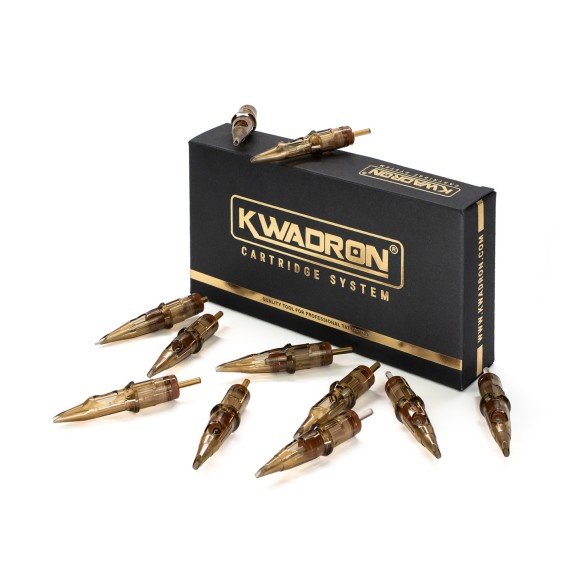 Box Mix 20 pz - Cartucce Aghi Tattoo Kwadron - 4 Misure Assortite