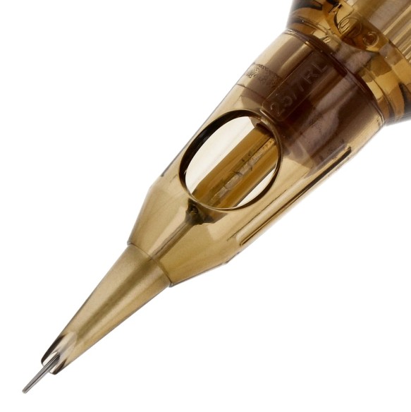 07 RL (Round Liner) Long Taper - Cartucce Aghi Tattoo Kwadron - 20 pz