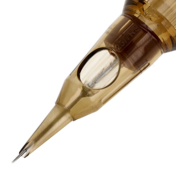 07 RS (Round Shader) Long Taper - Cartucce Aghi Tattoo Kwadron - 20 pz