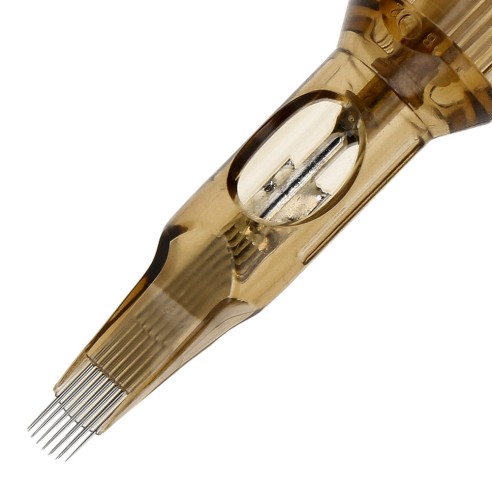 13 SEM (Soft Edge Magnum) Long Taper - Cartucce Aghi Tattoo Kwadron - 20 pz