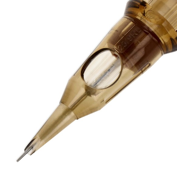 09 RL (Round Liner) Long Taper - Cartucce Aghi Tattoo Kwadron - 20 pz