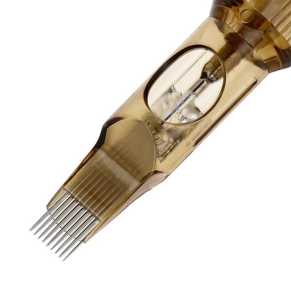 17 MG (Magnum) Long Taper - Cartucce Aghi Tattoo Kwadron - 20 pz