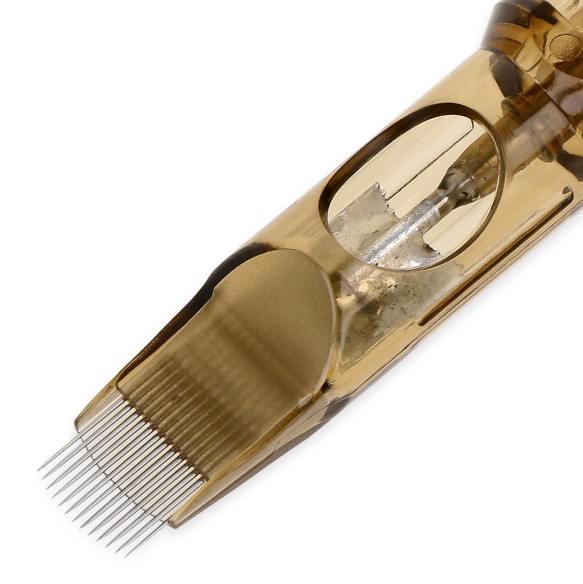 25 SEM (Soft Edge Magnum) Long Taper - Cartucce Aghi Tattoo Kwadron - 20 pz