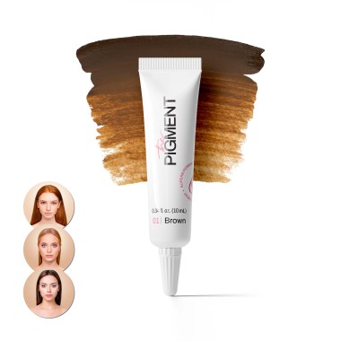 01 BROWN Microblading - The Pigment - 10ml - Pigmento PMU REACH