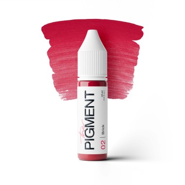 02 BRICK - The Pigment - 15ml - Pigmento PMU REACH