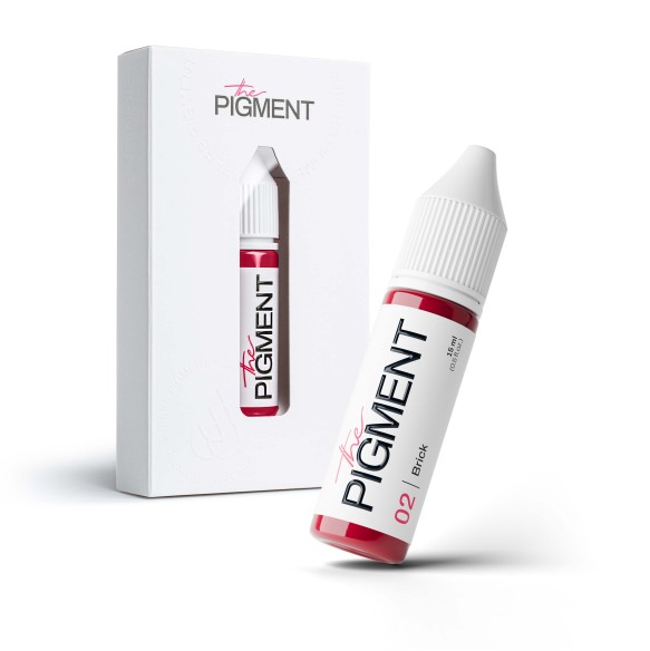 02 BRICK - The Pigment - 15ml - Pigmento PMU REACH