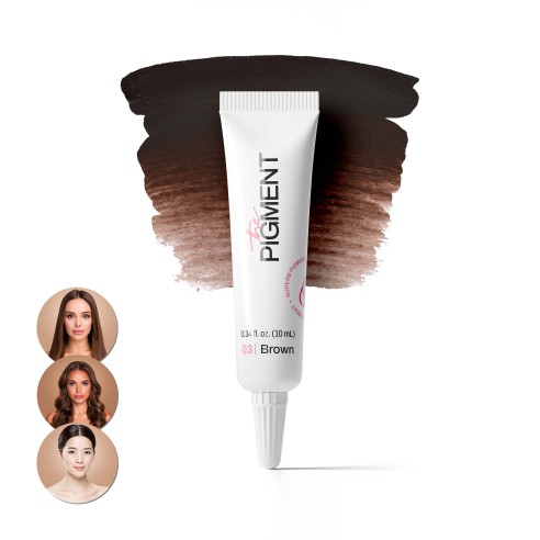 03 BROWN Microblading - The Pigment - 10ml - Pigmento PMU REACH