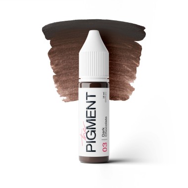 03 DARK CHOCOLATE - The Pigment - 15ml - Pigmento PMU REACH