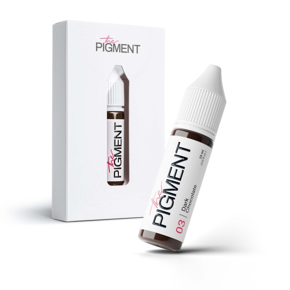 03 DARK CHOCOLATE - The Pigment - 15ml - Pigmento PMU REACH