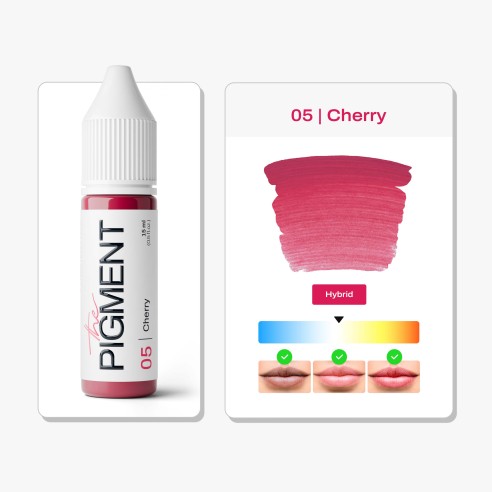 05 CHERRY - The Pigment - 15ml - Pigmento PMU REACH