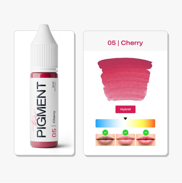 05 CHERRY - The Pigment - 15ml - Pigmento PMU REACH
