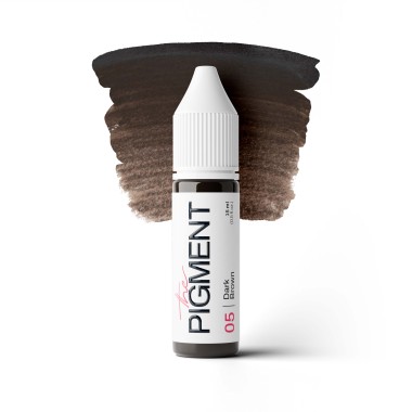 05 DARK BROWN - The Pigment - 15ml - Pigmento PMU REACH
