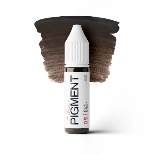05 DARK BROWN - The Pigment - 15ml - Pigmento PMU REACH