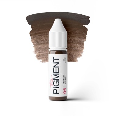 06 MEDIUM BROWN - The Pigment - 15ml - Pigmento PMU REACH