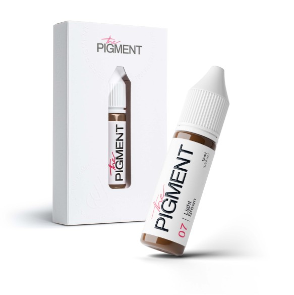07 LIGHT BROWN - The Pigment - 15ml - Pigmento PMU REACH