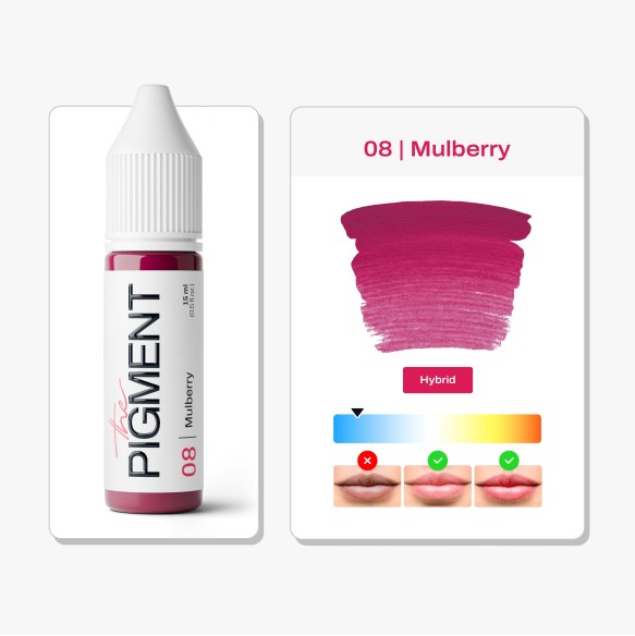 08 MULBERRY - The Pigment - 15ml - Pigmento PMU REACH