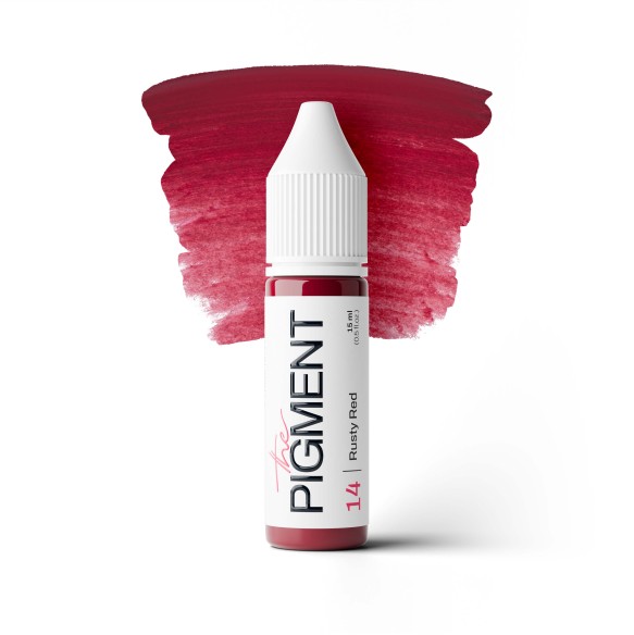 14 RUSTY RED - The Pigment - 15ml - Pigmento PMU REACH