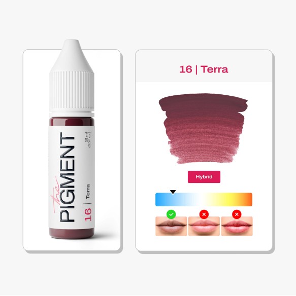 16 TERRA - The Pigment - 15ml - Pigmento PMU REACH