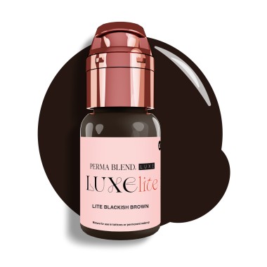LITE BLACKISH BROWN - Perma Blend Luxe Lite - 15ml - Pigmento PMU REACH