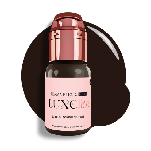 LITE BLACKISH BROWN - Perma Blend Luxe Lite - 15ml - Pigmento PMU REACH