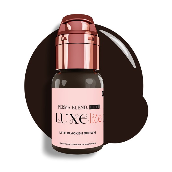 LITE BLACKISH BROWN - Perma Blend Luxe Lite - 15ml - Pigmento PMU REACH