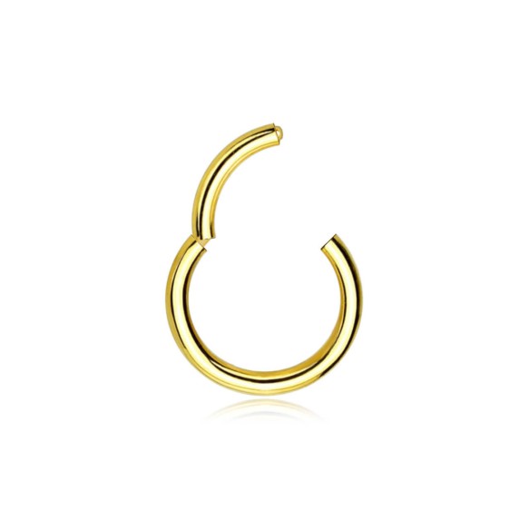 Clicker in Titanio G23 ASTM F136 Oro PVD