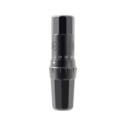 Microbeau E.L.B. PMU Machine - Corsa Regolabile (2.2 - 3.4 mm) - Matte Black - Dermografo Wireless per Eyeliner, Labbra e Sopracciglia