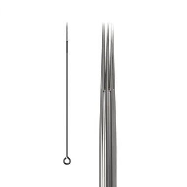 09 RL (Round Liner) 0,30 mm Long Taper - Aghi Tradizionali Tattoo Dormouse - 50 pz