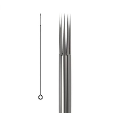 09 RS (Round Shader) 0,30 mm Long Taper - Aghi Tradizionali Tattoo Dormouse - 50 pz