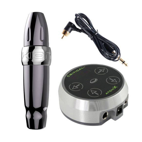 Kit Xion S + Critical AtomX + Cavo - Kit Dermografo PMU