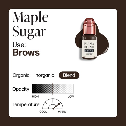 MAPLE SUGAR - Perma Blend Luxe - 15ml - Pigmento PMU REACH