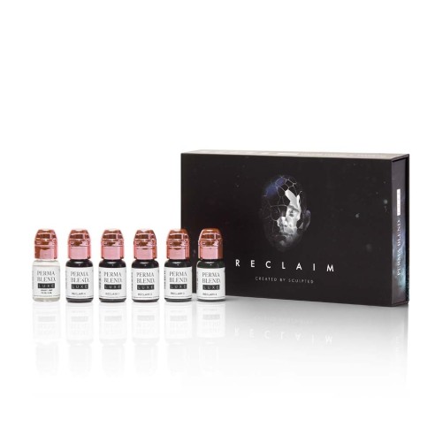 Stevey G. RECLAIM Set Trico - Perma Blend Luxe - 6x15ml - Pigmenti PMU REACH