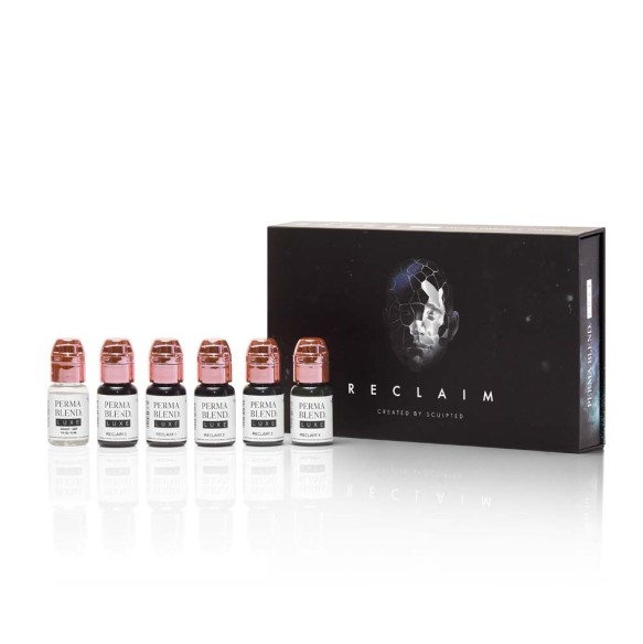 Stevey G. RECLAIM Set Trico - Perma Blend Luxe - 6x15ml - Pigmenti PMU REACH