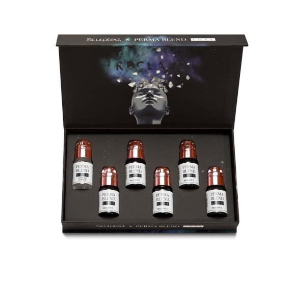 Stevey G. RECLAIM Set Trico - Perma Blend Luxe - 6x15ml - Pigmenti PMU REACH