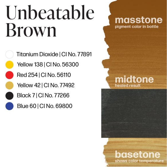 UNBEATABLE BROWN - Perma Blend Luxe - 15ml - Pigmento PMU REACH