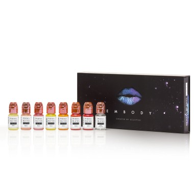 Carla Ricciardone EMBODY Set - Perma Blend Luxe - 8x15ml - Pigmenti PMU REACH