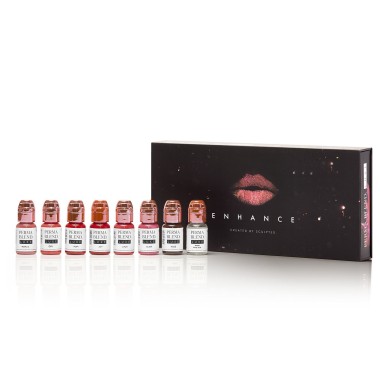 Carla Ricciardone ENHANCE Set - Perma Blend Luxe - 8x15ml - Pigmenti PMU REACH