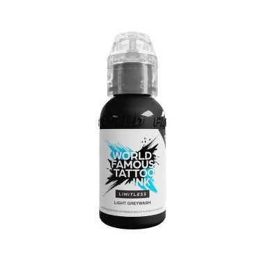 LIGHT GREYWASH - World Famous Limitless - 30ml - Colore Tattoo REACH